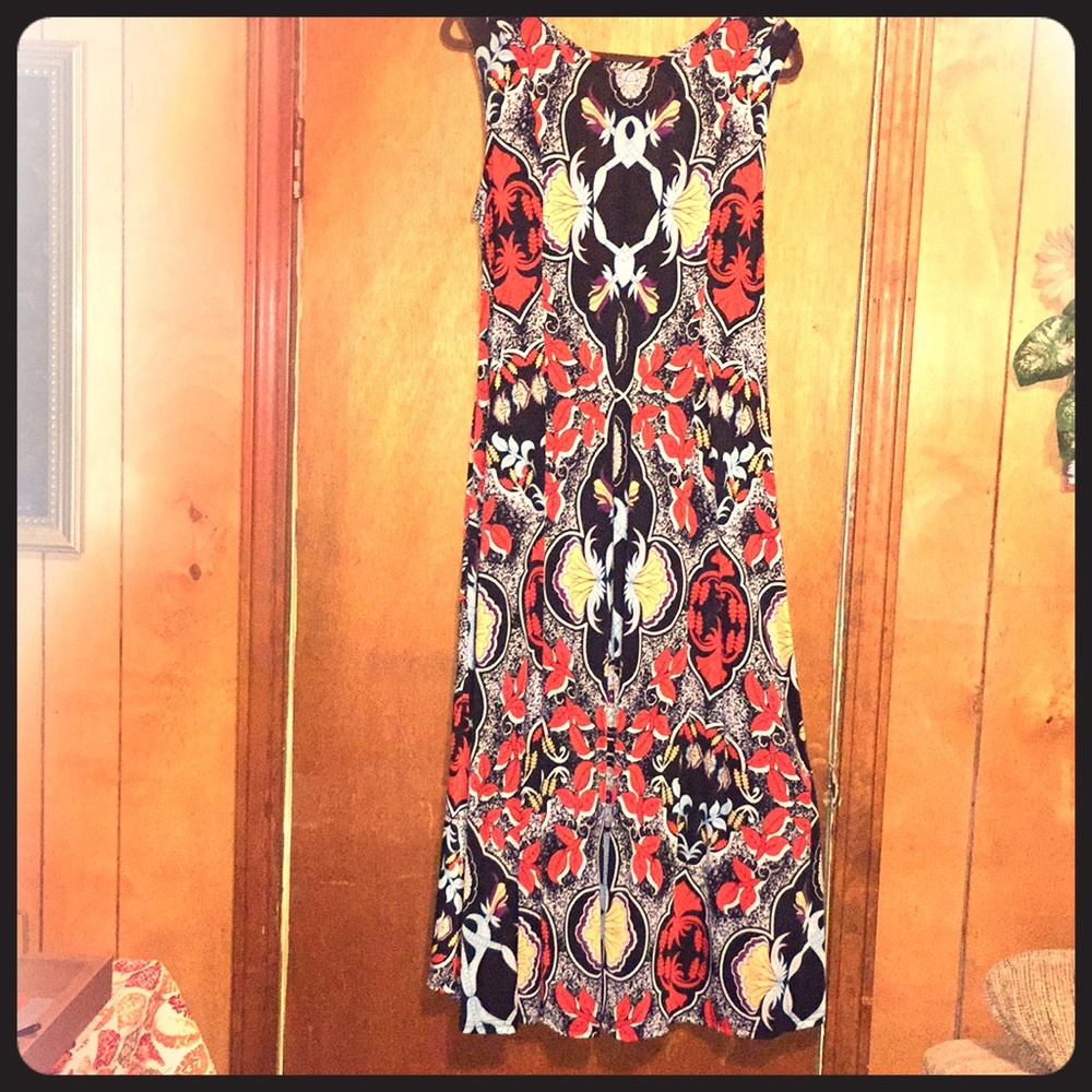 NWT Boho Island Inspired Maxi Dress